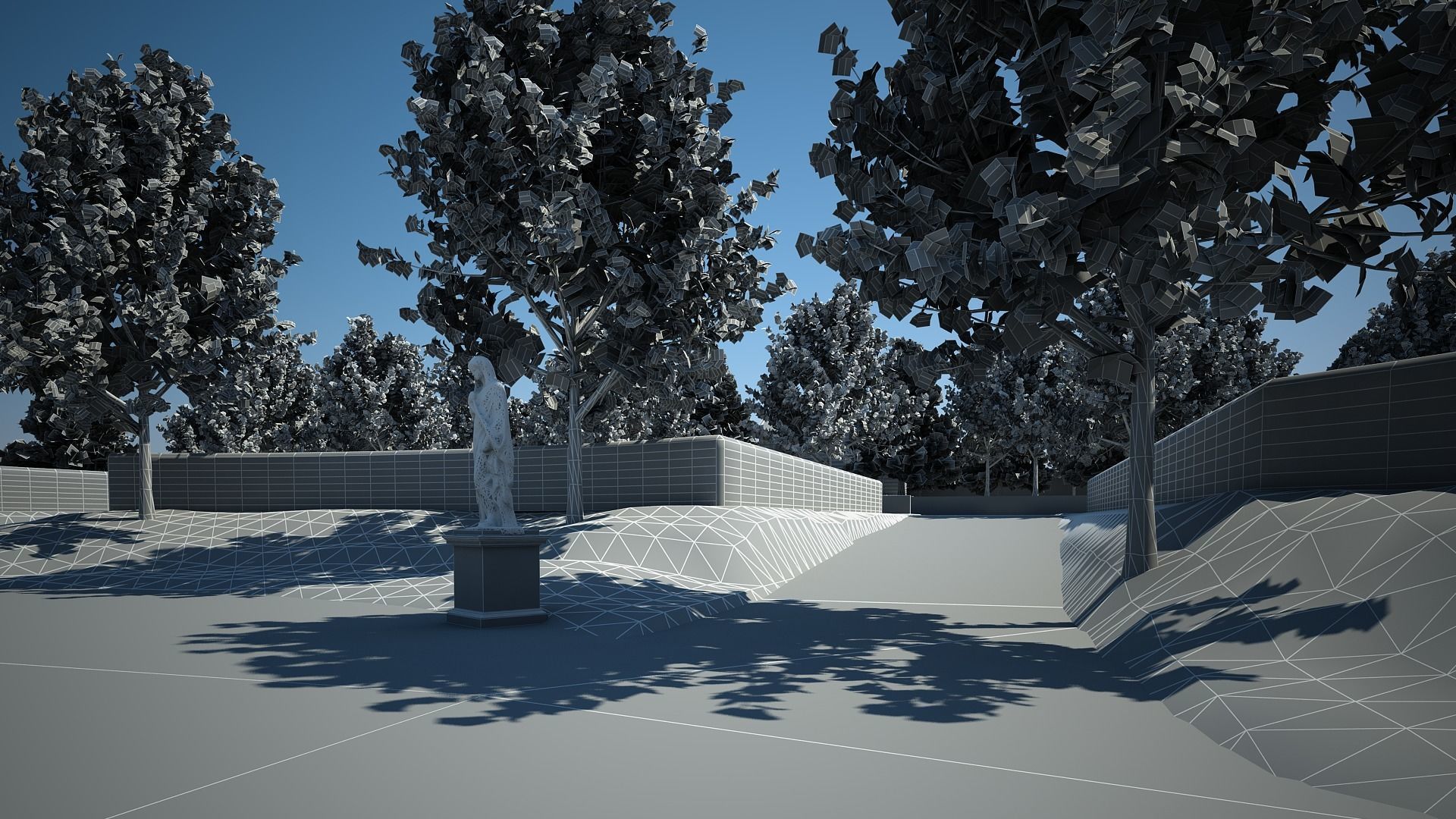 House and Garden 3D model_34