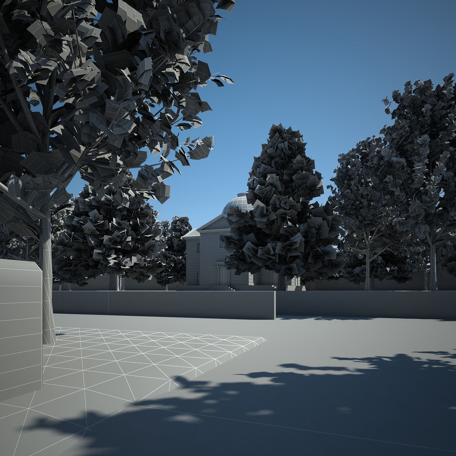 House and Garden 3D model_36