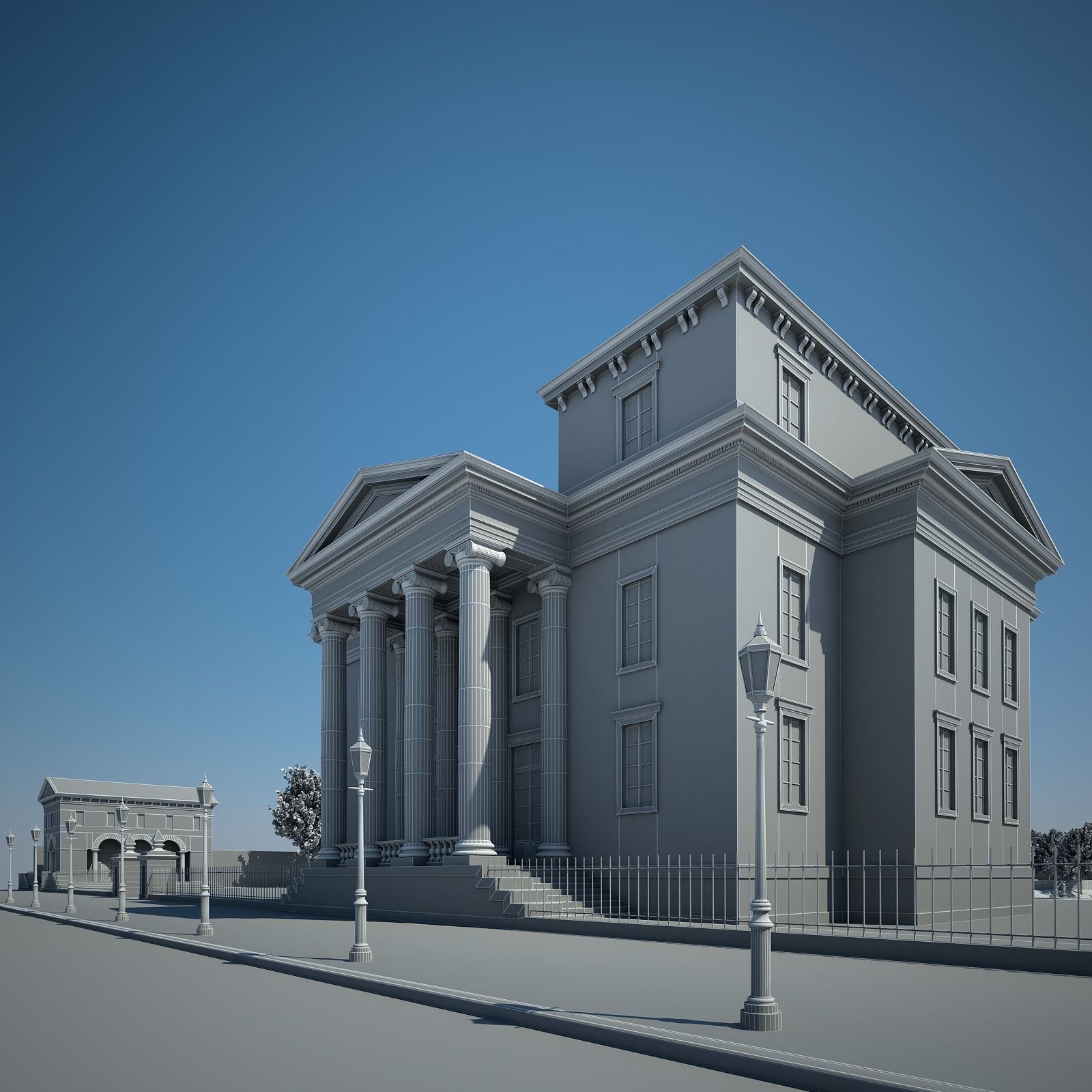 House and Garden 3D model_20