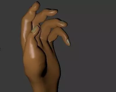 3D Hand 3D model_0