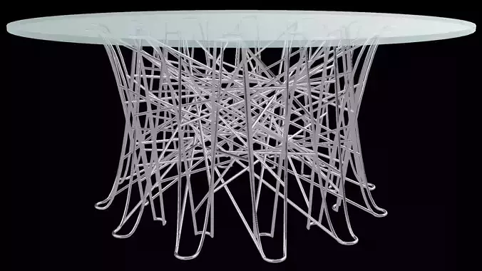 SPIDERWEB TABLE by DOCE INGENIEROS ARQUITECTOS - RHINOCEROS