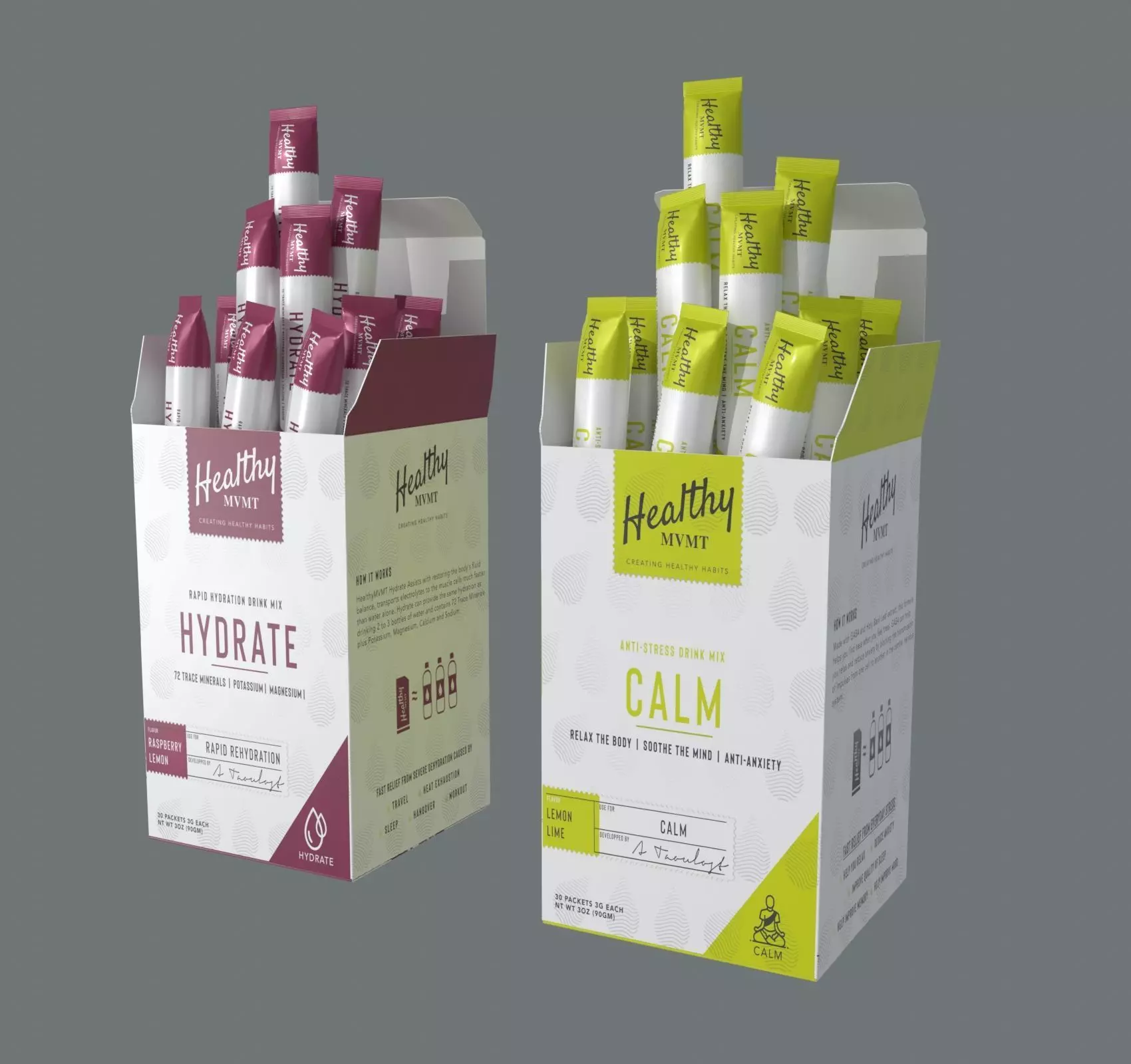 box packaging Low-poly 3D model_0