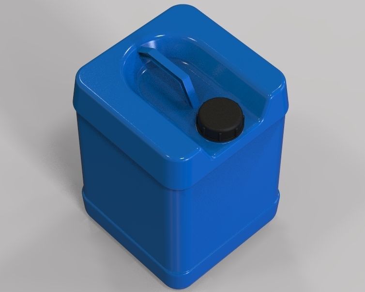 Plastic Gallon 75 Liter 3D print model_2