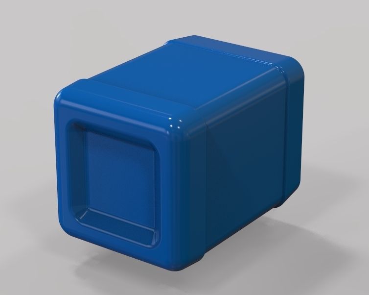 Plastic Gallon 75 Liter 3D print model_7