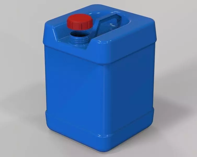 Plastic Gallon 75 Liter 3D print model_0