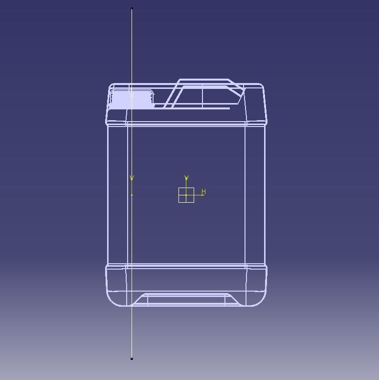 Plastic Gallon 75 Liter 3D print model_13