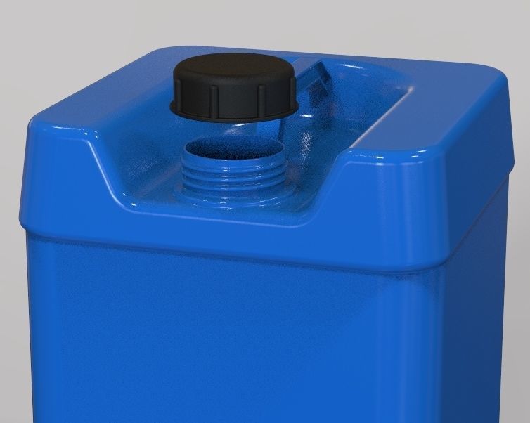 Plastic Gallon 75 Liter 3D print model_20