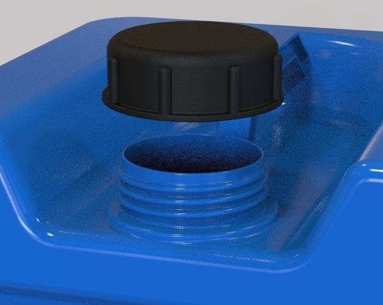 Plastic Gallon 75 Liter 3D print model_22