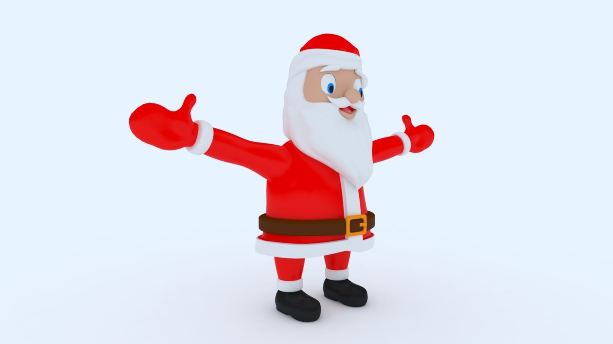 Santa Claus 3D print model_2