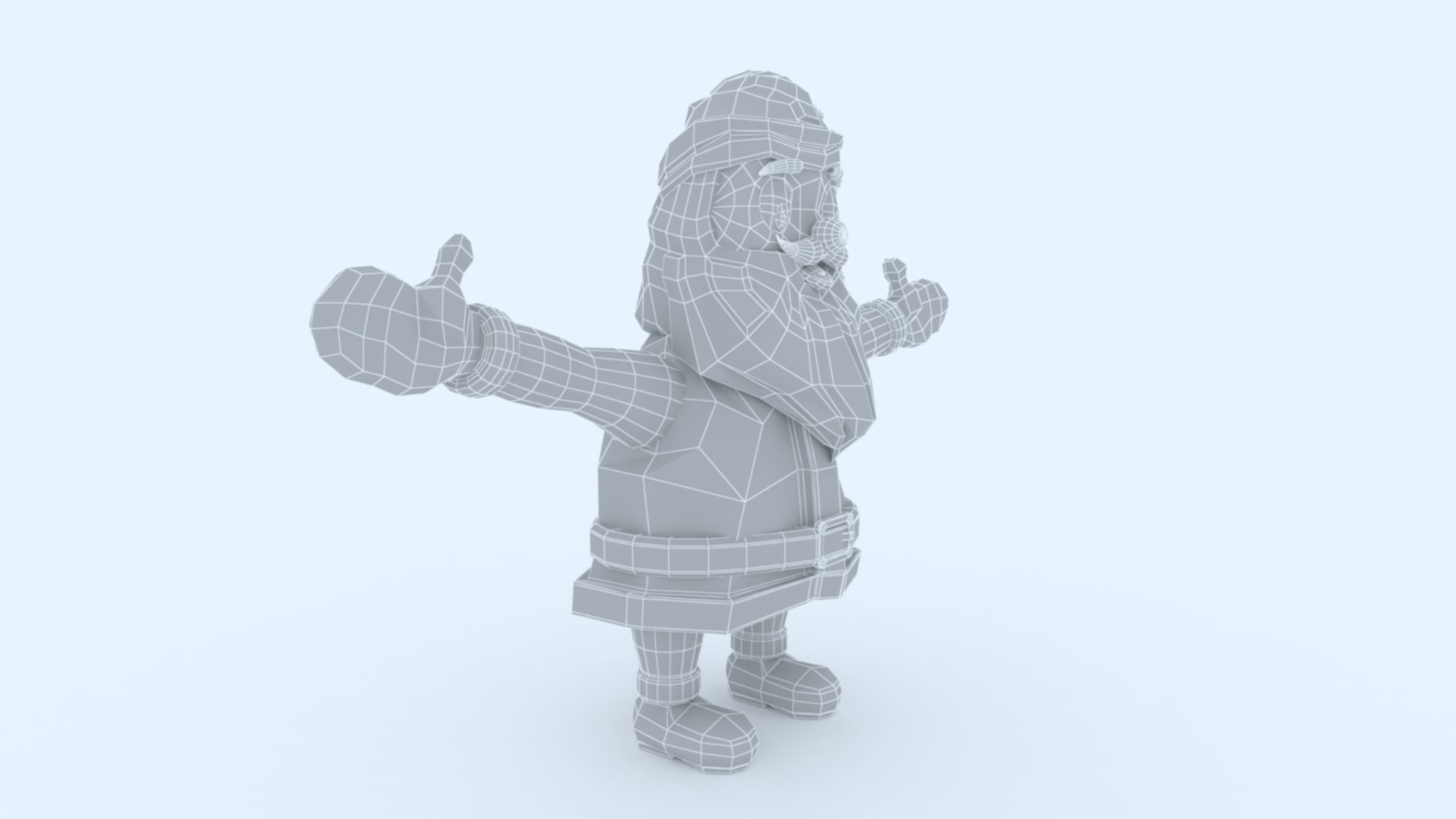Santa Claus 3D print model_15