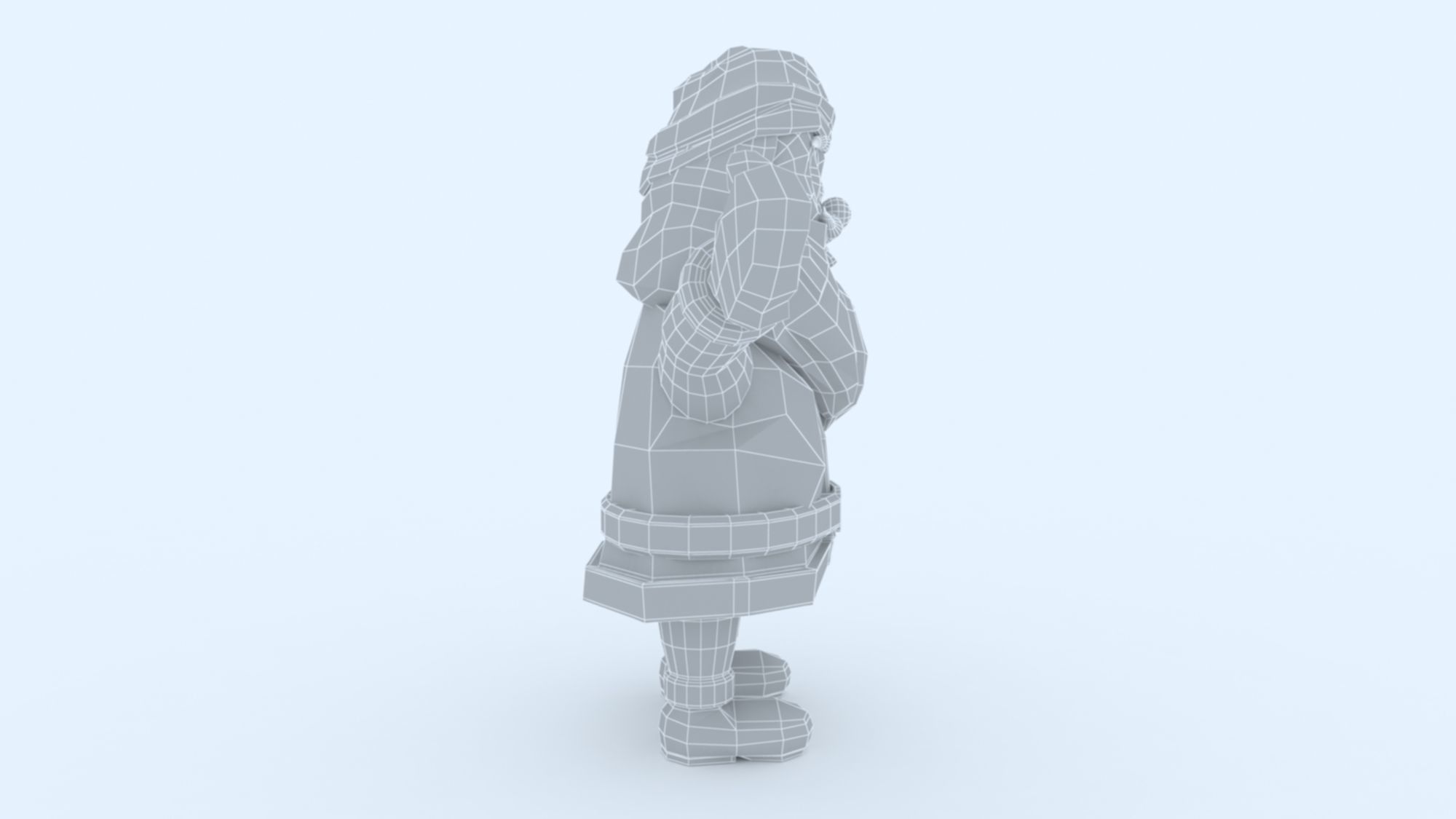 Santa Claus 3D print model_14