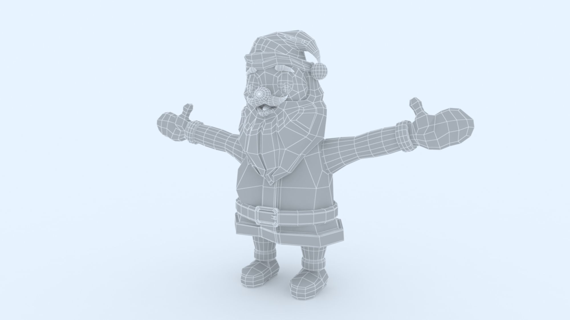 Santa Claus 3D print model_9