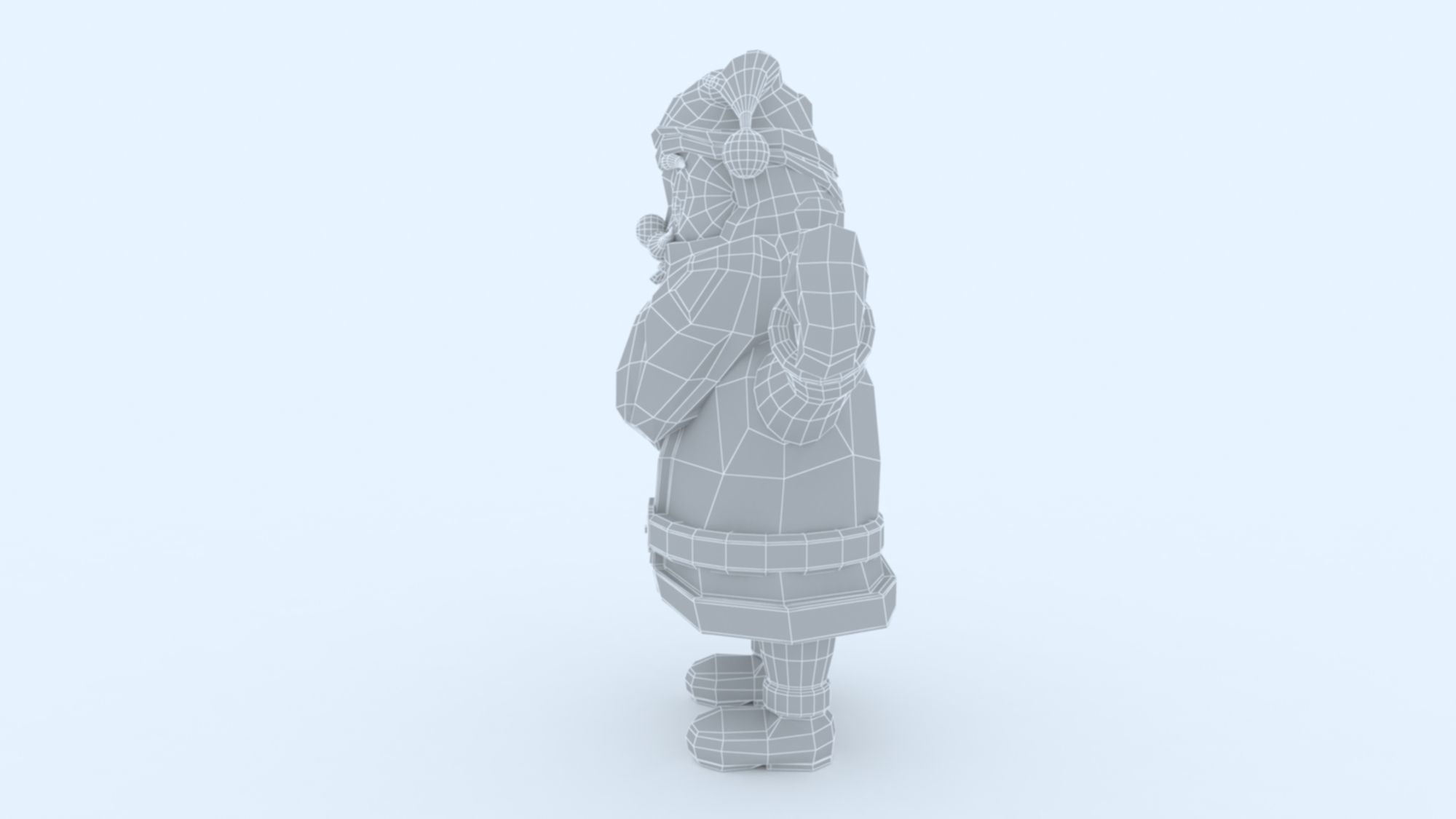 Santa Claus 3D print model_10
