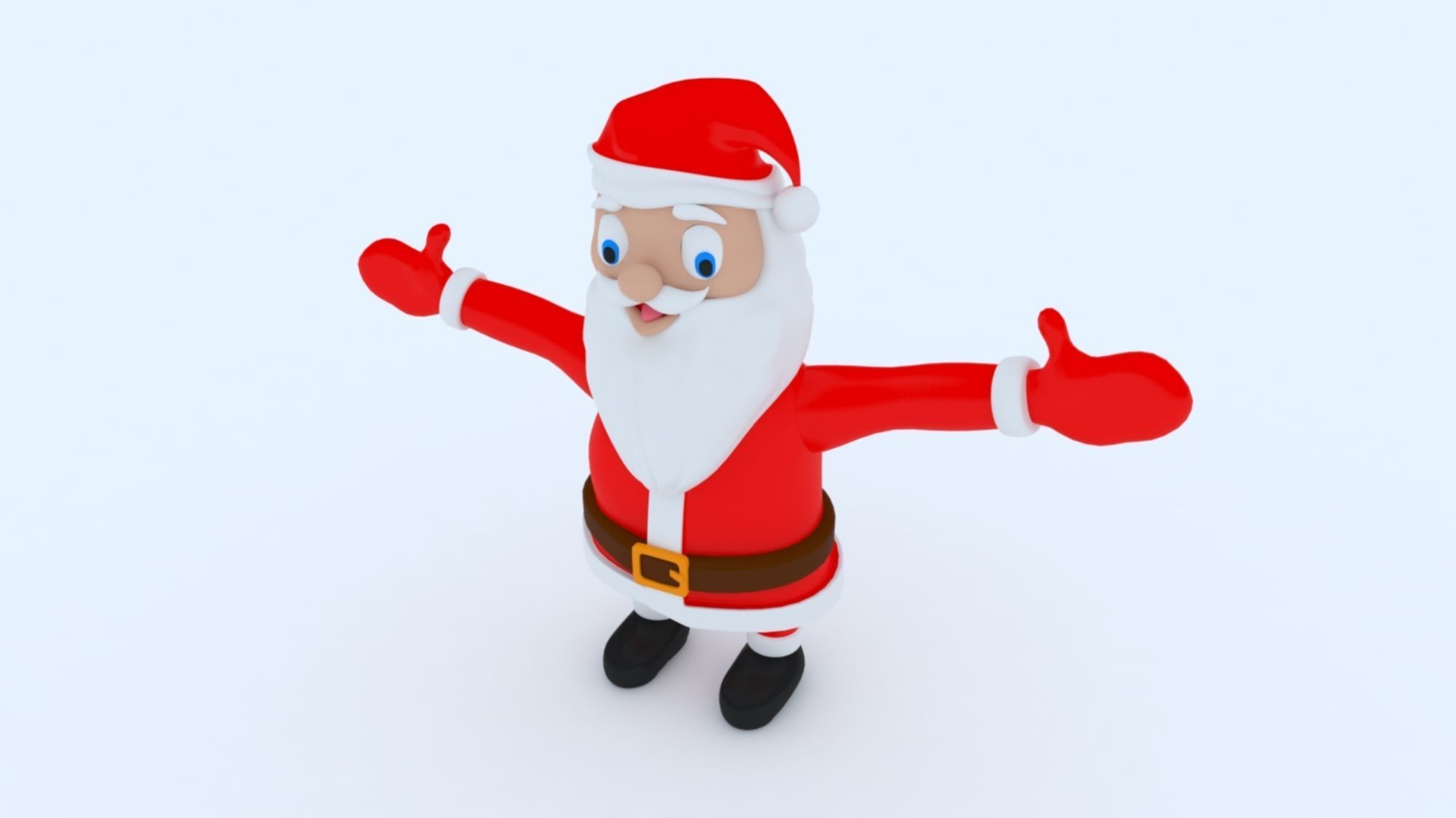 Santa Claus 3D print model_8