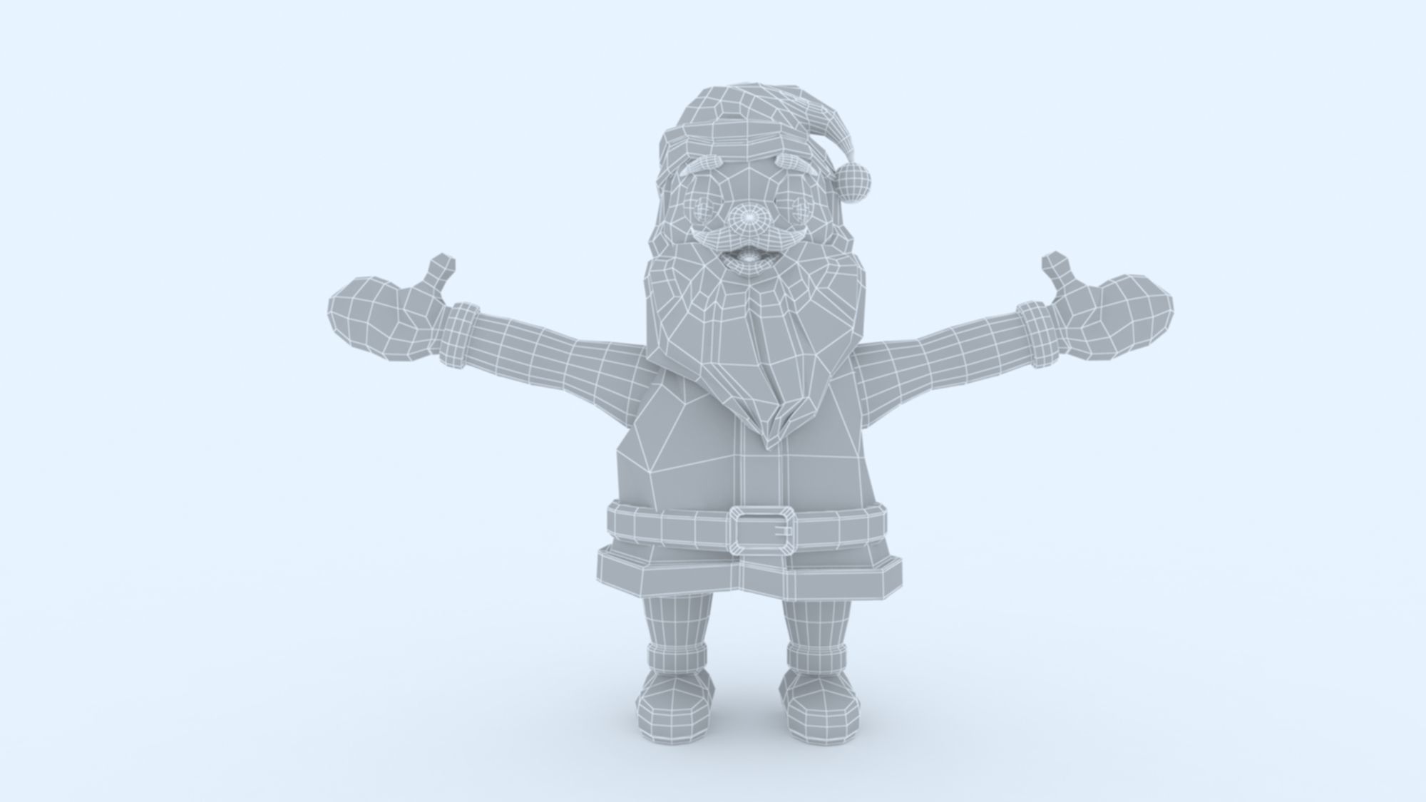 Santa Claus 3D print model_16