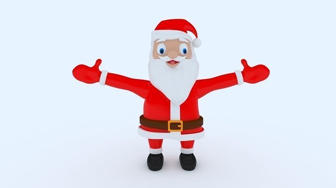Santa Claus 3D print model