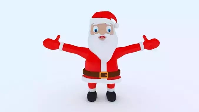 Santa Claus 3D print model