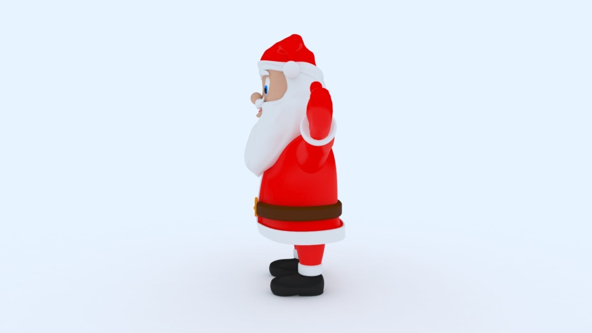 Santa Claus 3D print model_7