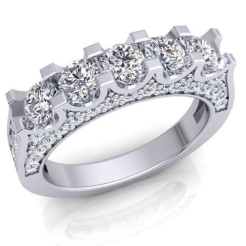 Diamond Ring 01 3D print model