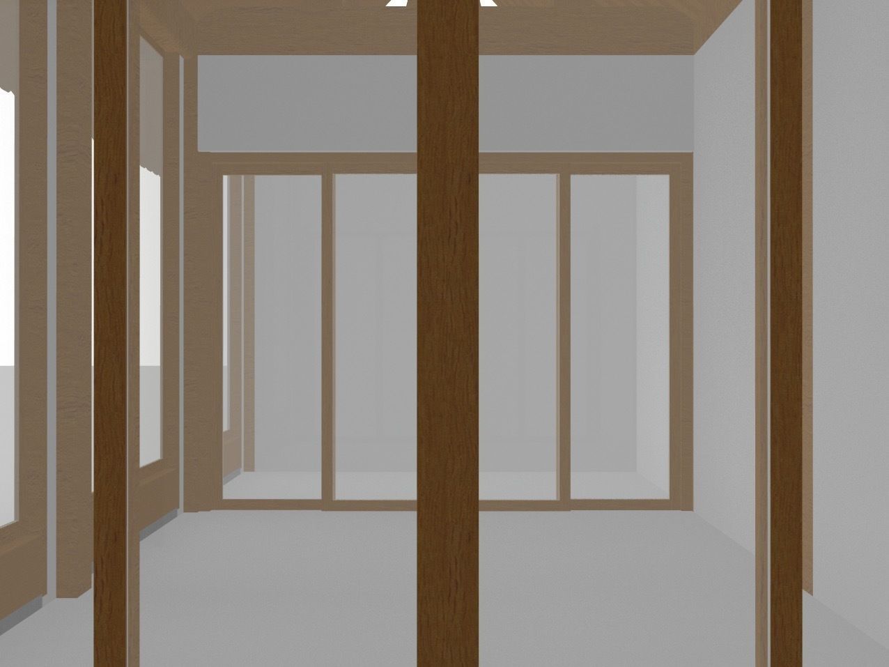 Hanok 3d chinese house 3D model_2