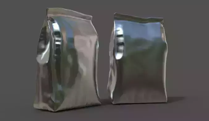 Sachet-Bag two metal bags