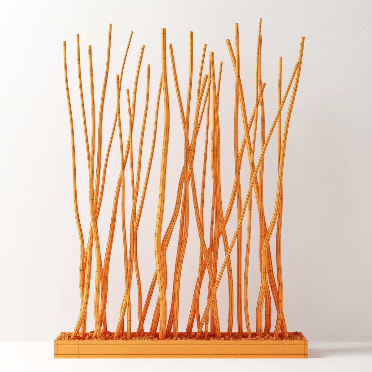 Dry branch decor n3 3D model_5