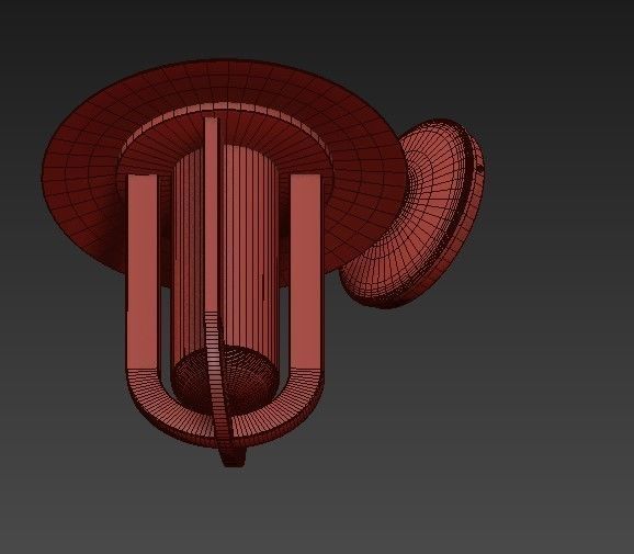 Wall Lamp Seg Harbour 3D model_3