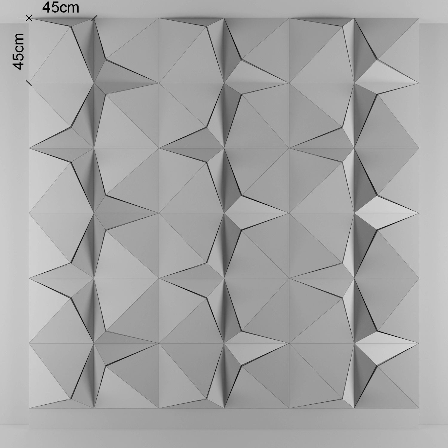 3d panel 18 3D model_3