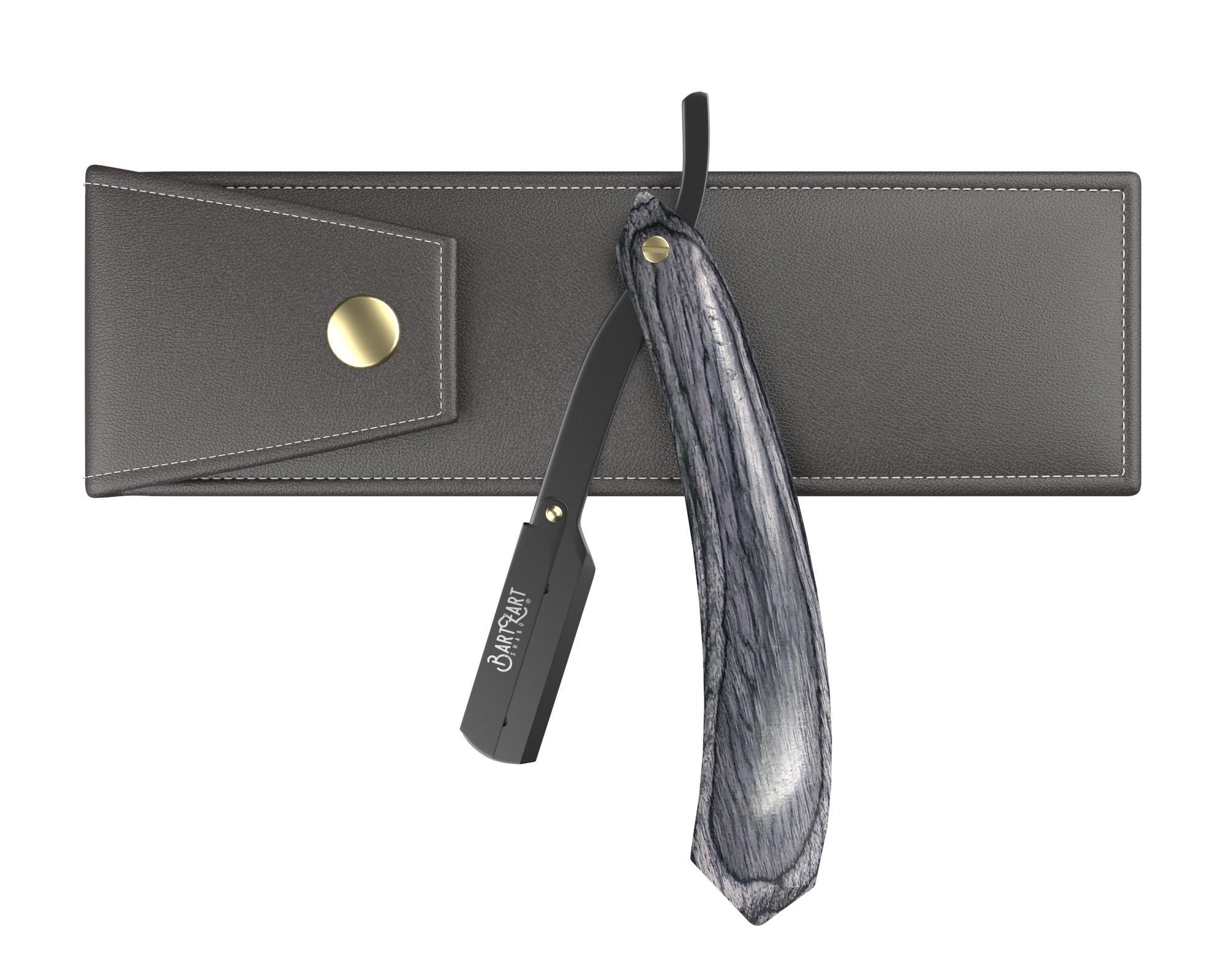 Razor Low-poly 3D model_2