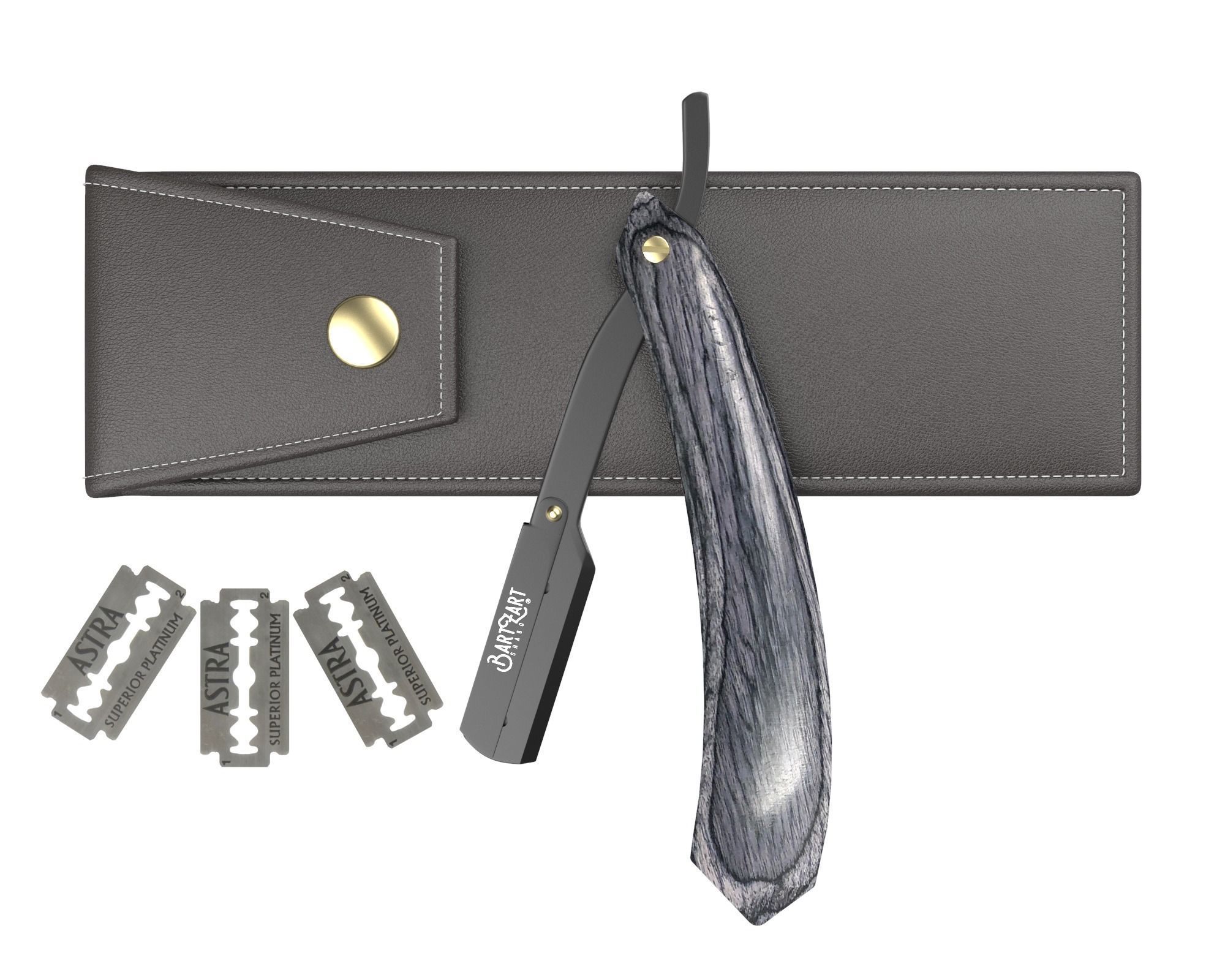 Razor Low-poly 3D model_8