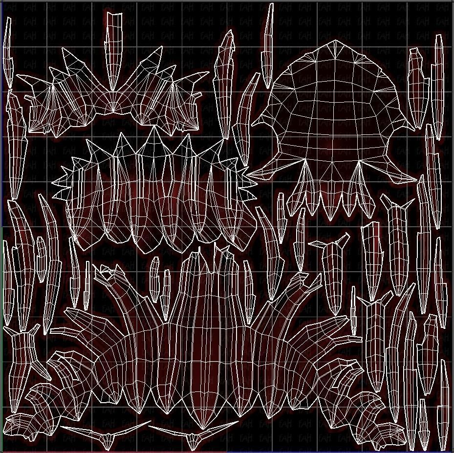 3D Hair style for boy V68 Low-poly 3D model_45