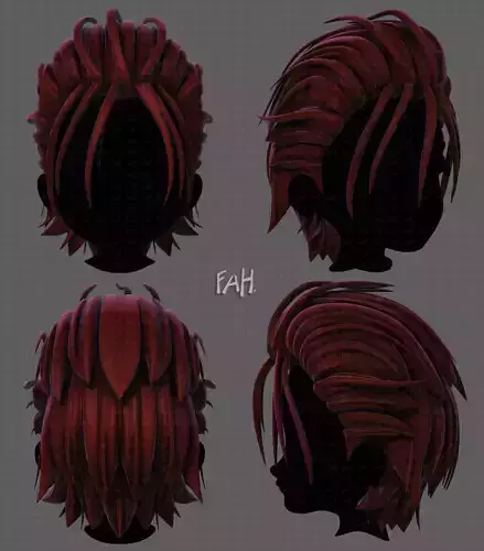 3D Hair style for boy V68