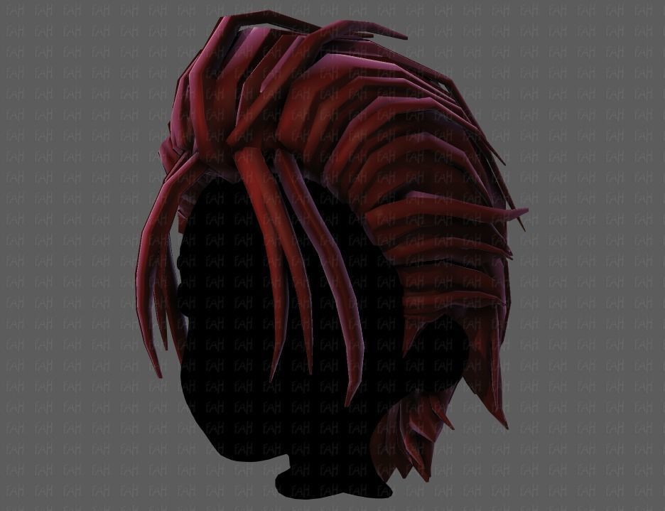 3D Hair style for boy V68 Low-poly 3D model_24
