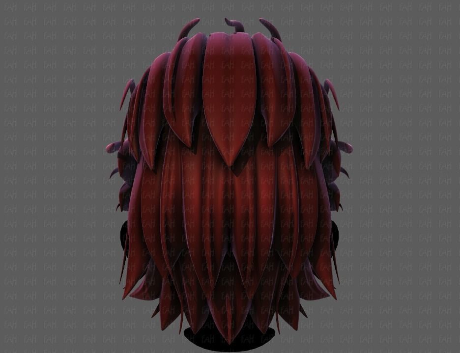 3D Hair style for boy V68 Low-poly 3D model_5