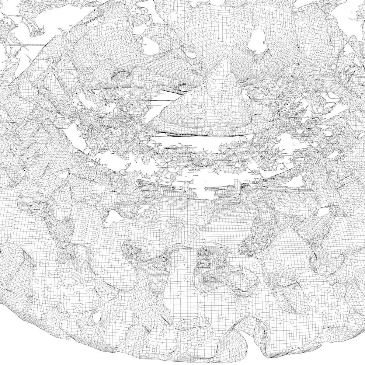 Bacterial proteins 3D model_5