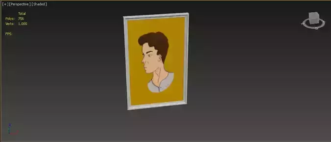 Anime boy wall art frame