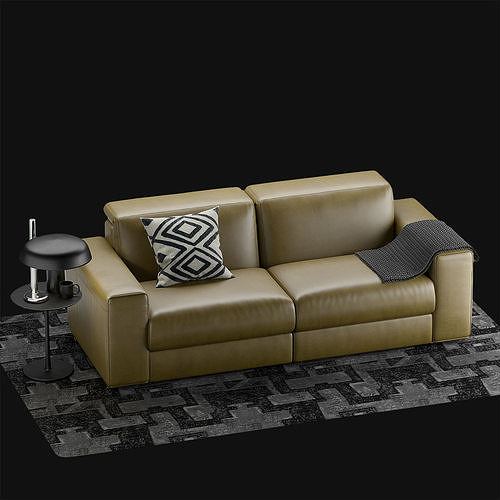 Doimo Salotti Andy sofa  3D model