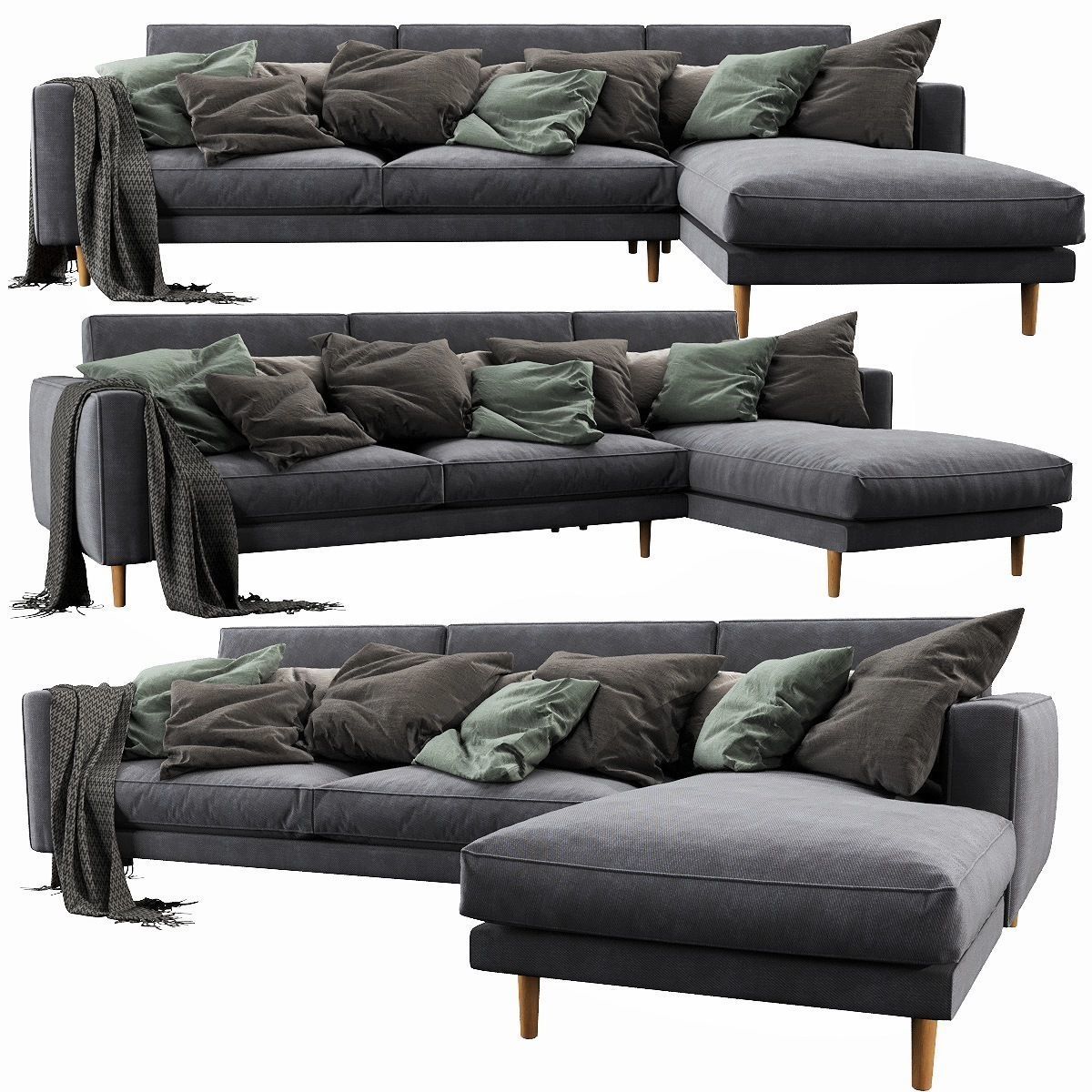 Linteloo Pleasure Chaise Lounge 3D model_2