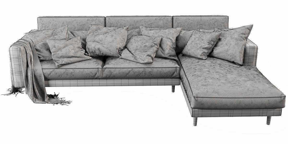 Linteloo Pleasure Chaise Lounge 3D model_5