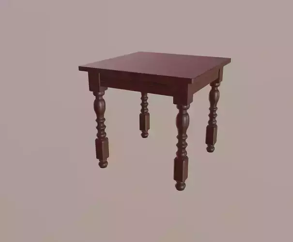 Small Table 3D model