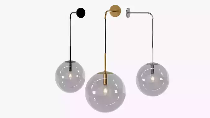 languedoc sconce 3D model