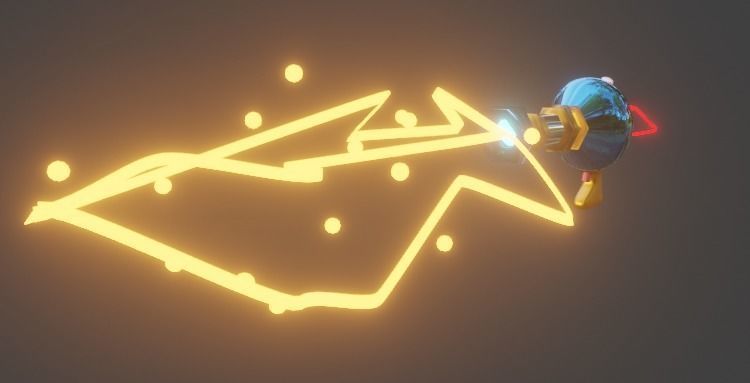 Gun beam Low-poly 3D model_7