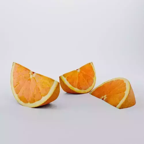 Orange Slice 3D model