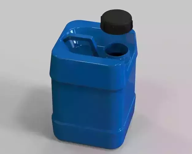 Plastic Gallon 25 Liter 3D print model