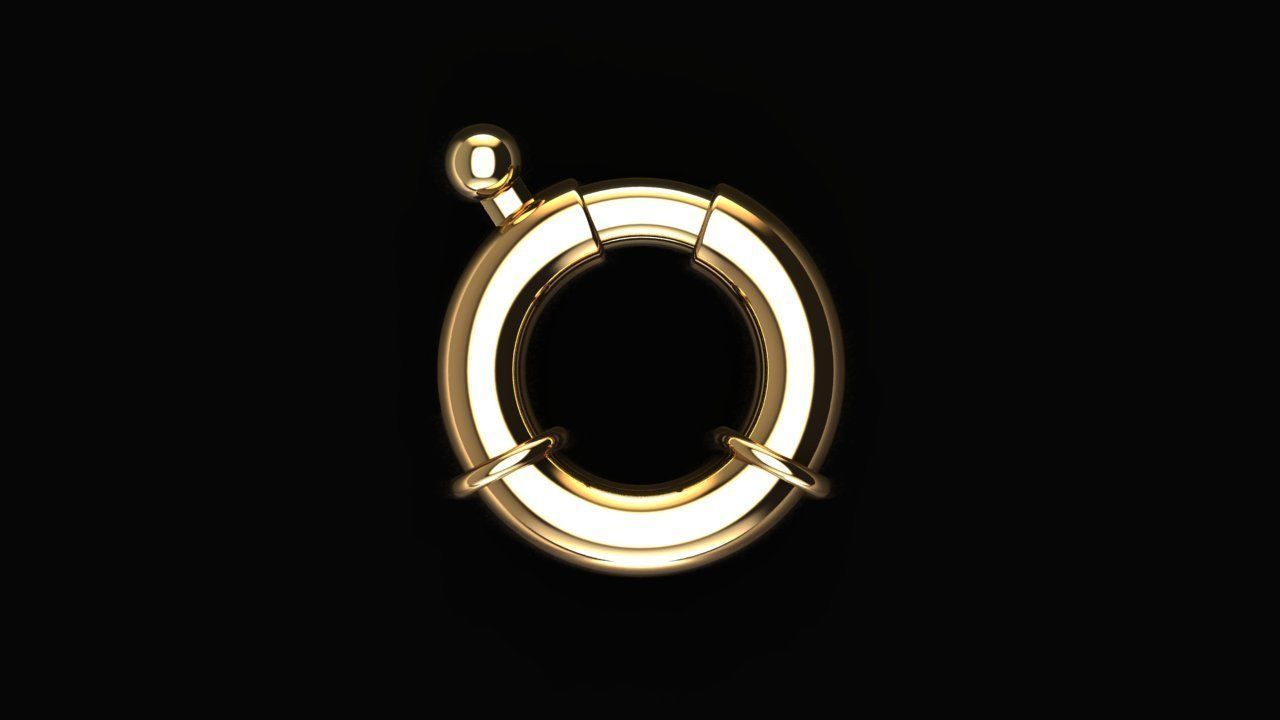 Lock chain bracelet wristband LOBSTER CLASPS parrot lock 3D print model_1