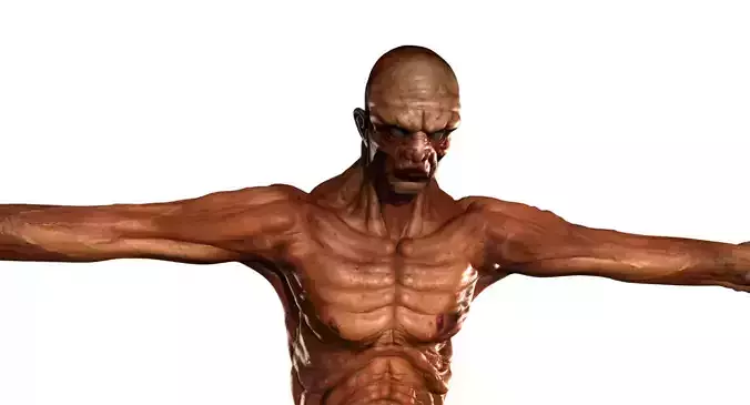 creature ghost 3d model