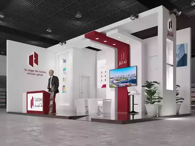 3d booth exhibition