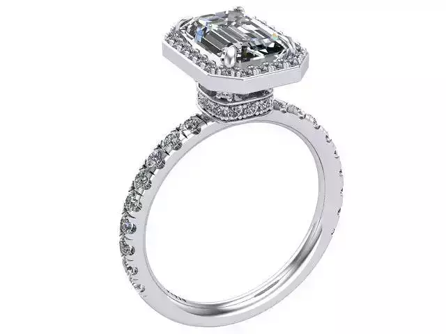 Skinny Rectangle Ring but Smaller