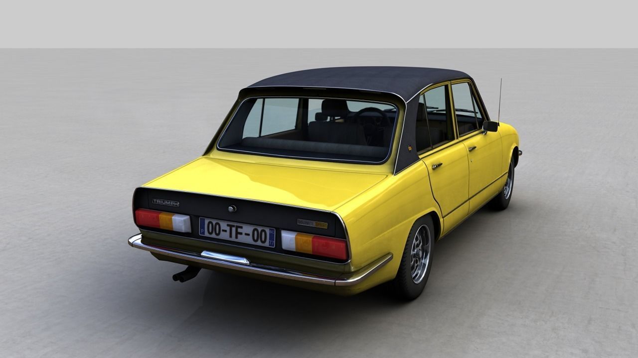 TRIUMPH DOLOMITE SPRINT MK1 1977 3D model_5