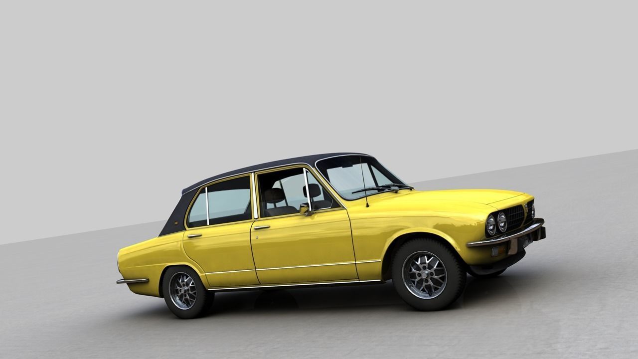 TRIUMPH DOLOMITE SPRINT MK1 1977 3D model_4